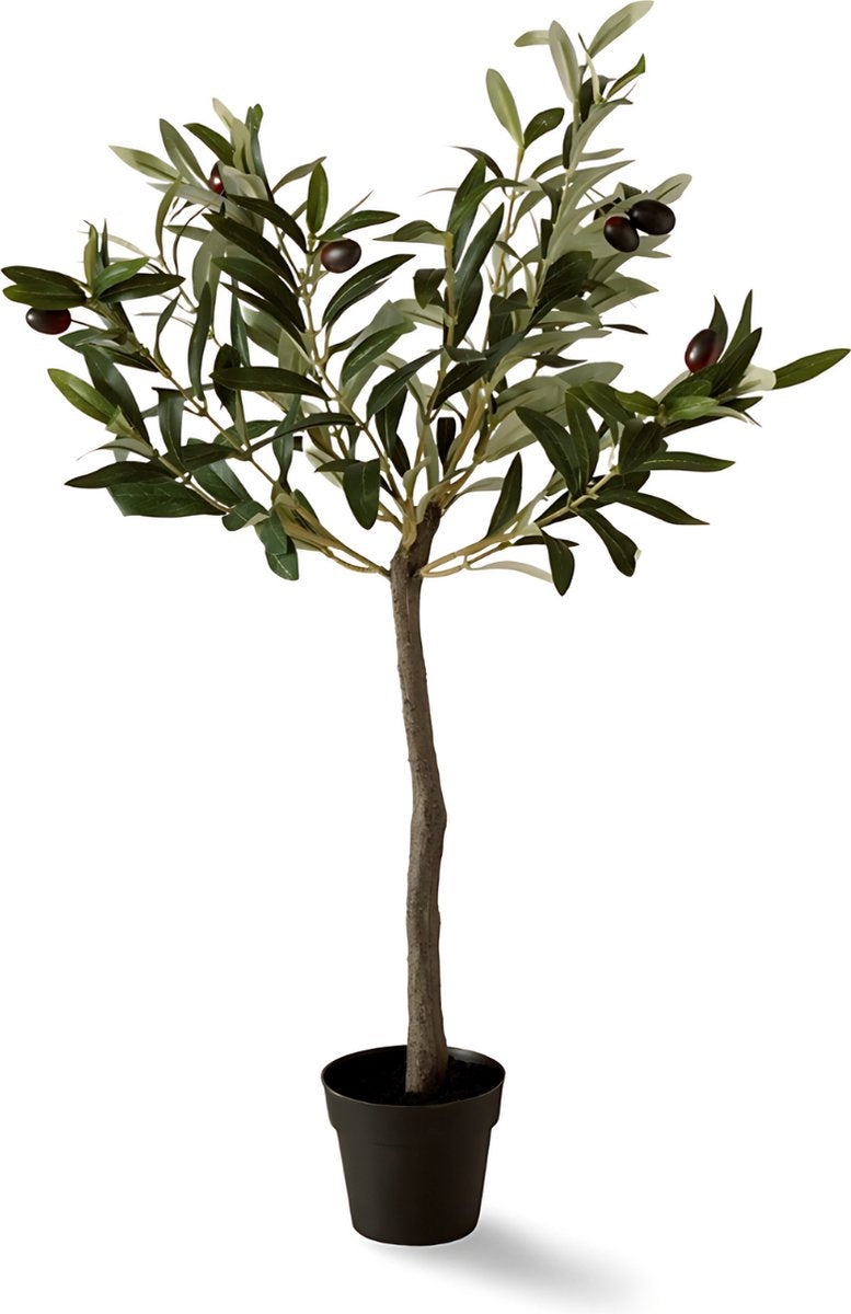 BYKO Kunst Olijfboom Groen - Ø45 x 65 cm - UV-Bestendig - In Pot