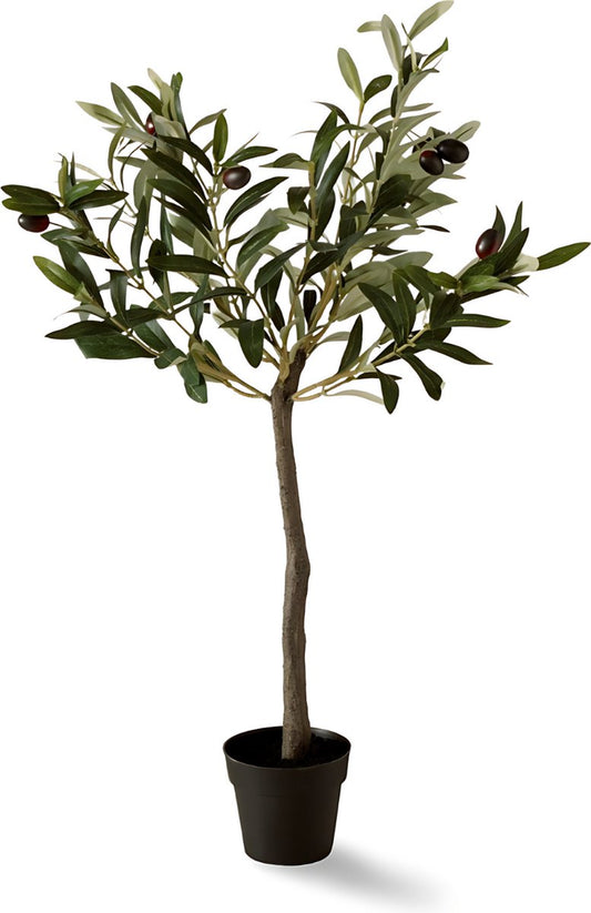 BYKO Kunst Olijfboom Groen - Ø45 x 65 cm - UV-Bestendig - In Pot
