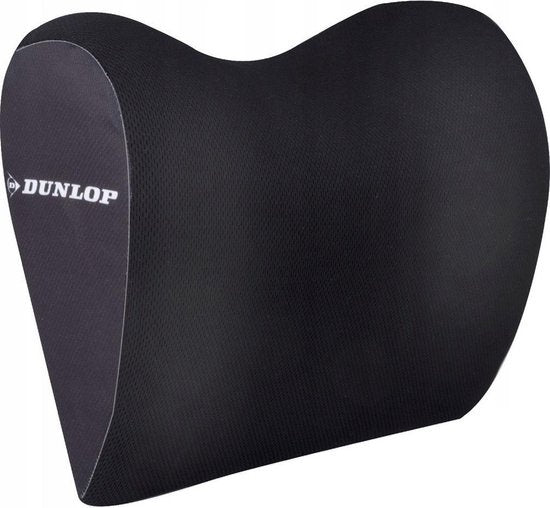 Dunlop Neksteun - Nekkussen Autostoel - 100% Memory Foam - Universele Pasvorm - Zwart