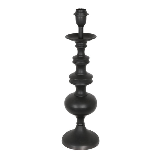 Anne Lighting tafellamp Lyons - zwart - metaal - 15,5 cm - E27 fitting - 3467ZW