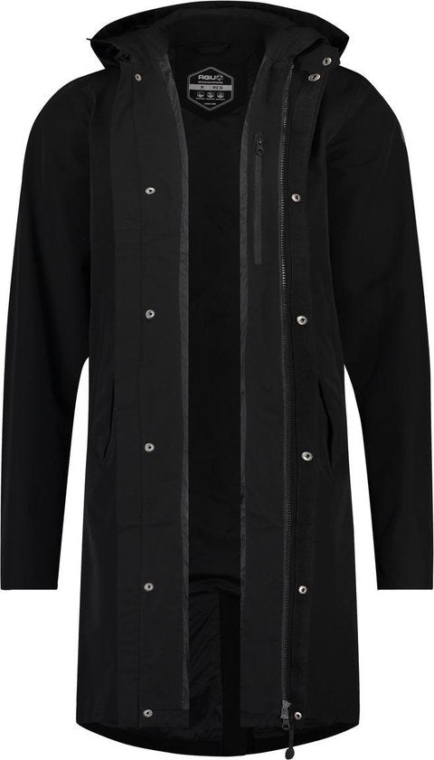 AGU Mac Regenjas Urban Outdoor Heren - Zwart - Maat L