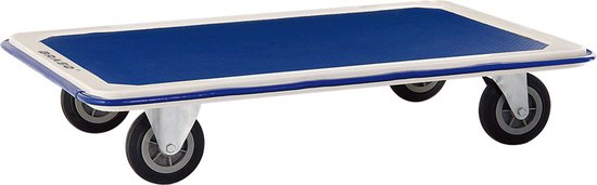 BRASQ Transportwagen - Draagvermogen 150 KG - Plateauwagen - Meubelroller - Dolly - Transportkar - Magazijnwagen - Platformwagen