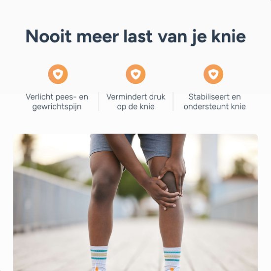 Alyze Patella Brace - 2 Pack - Verstelbaar - Knie - Patella bandje - Ergonomisch ontwerp - Zwart - Ondersteuning voor sport - Braces - Band - Knee