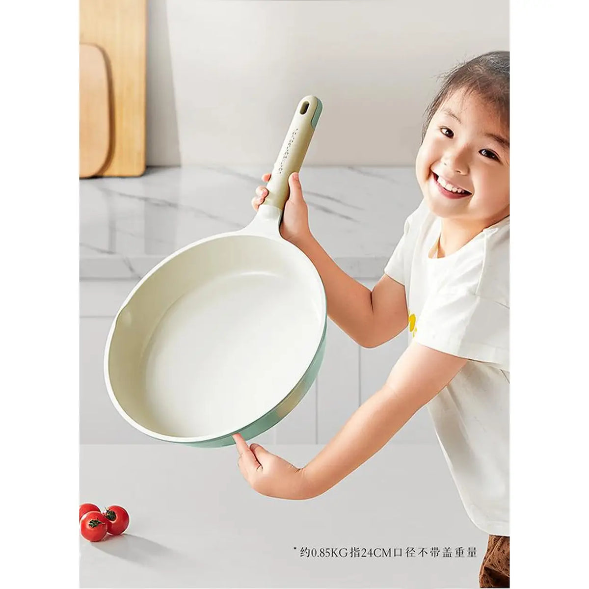 COOKER KING koekenpan - 24 cm - keramische titanium antiaanbaklaag