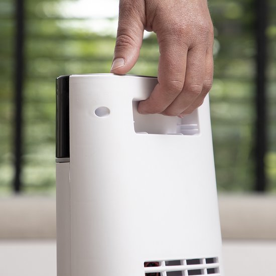 Tristar Elektrische Kachel KA-5098 - Keramische torenkachel - Afstandsbediening - Geschikt voor 25 m² - Ventilatorkachel - Wit