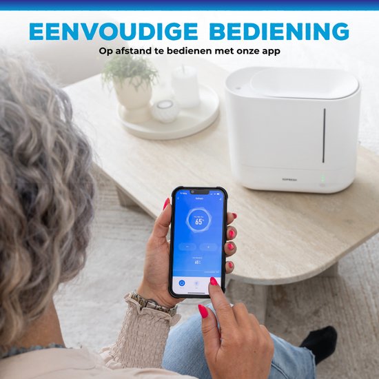 Sofresh luchtbevochtiger met app