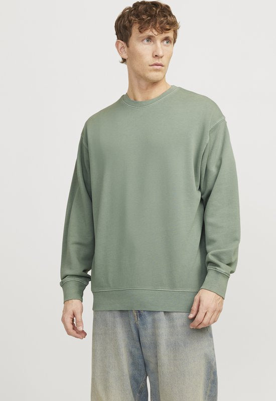 JACK&JONES - JJECHARGE FADED SWEAT CREW NECK NOOS - Heren - maat XL - Sweaters