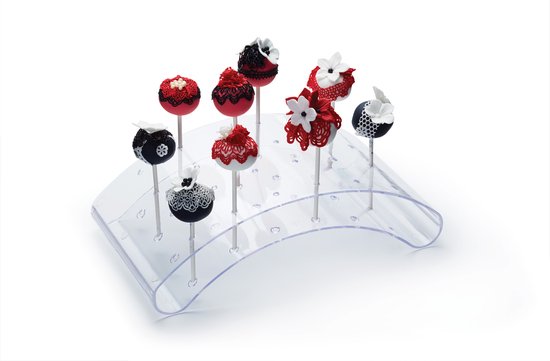 Kitchencraft Cake-pop-staander 29 X 16 X 9 Cm Acryl Transparant