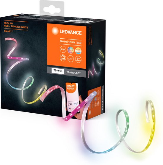LEDVANCE SMART+ WiFi FLEX OUTD 3M LED strip, wit,12W,790lm
