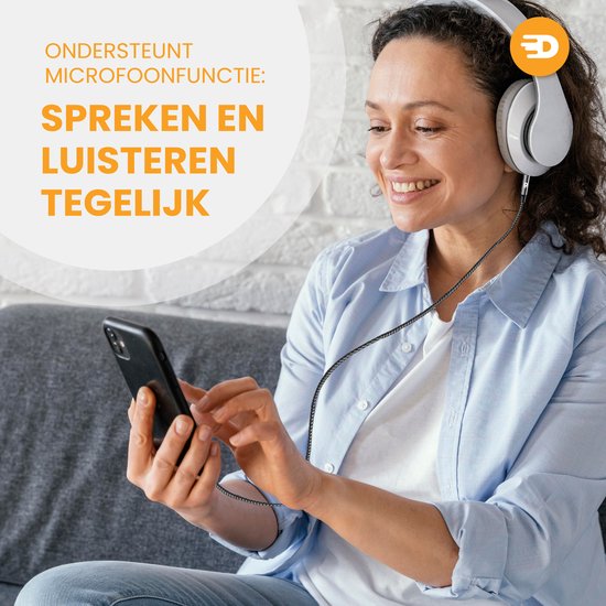 Drivv. Lightning naar AUX Kabel - 1 meter - Geschikt voor iPhone AUX Kabel