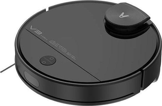Xiaomi Viomi V3 MAX - Zwart - Robotstofzuiger met dweilfunctie