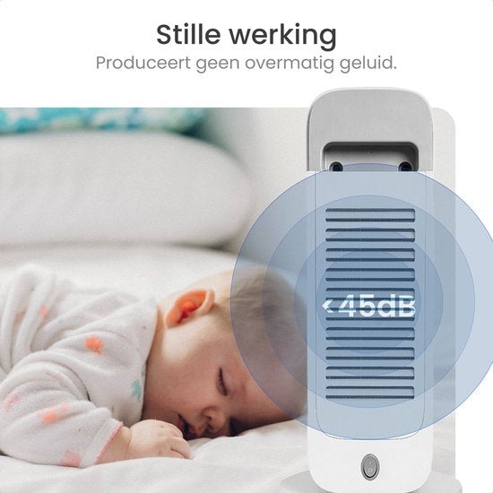 Gologi ventilatorkachel met thermostaat - Kachel elektrisch - Verwarming - Heater - Werkt met app en touch bediening - 1500W
