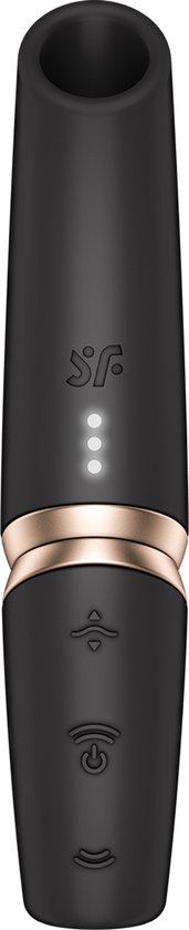Satisfyer - Perfect Kiss – 3D Air Pulse Vibrator - Lipstick Design