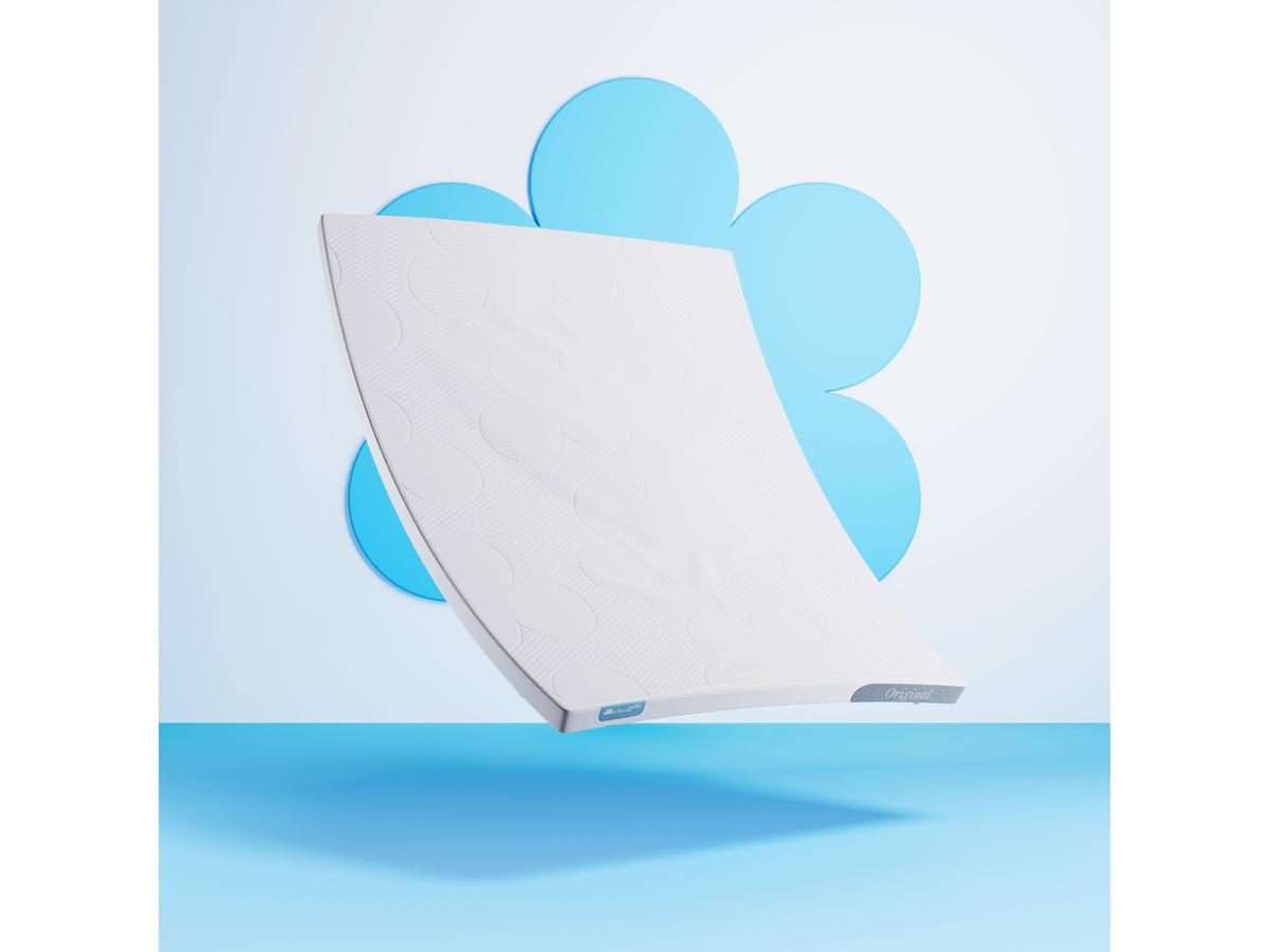 Cloudpillo Topper The Original - Comfortabele Matrassentopper - 180 x 210 cm - Wit
