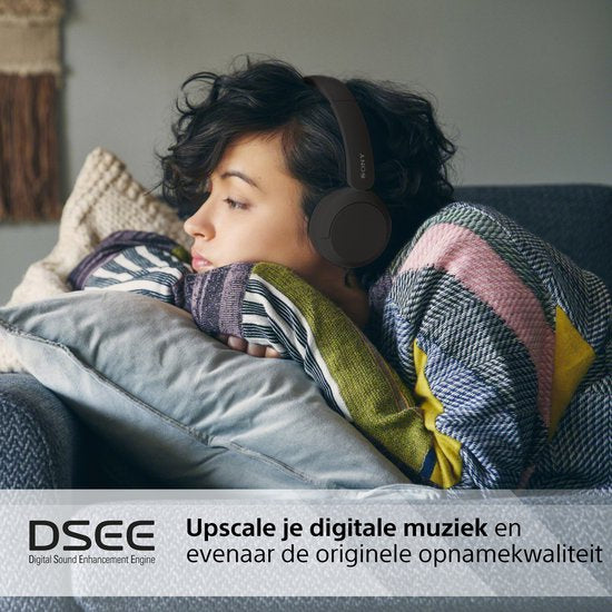 Sony WH-CH520 - Draadloze on-ear koptelefoon - Zwart