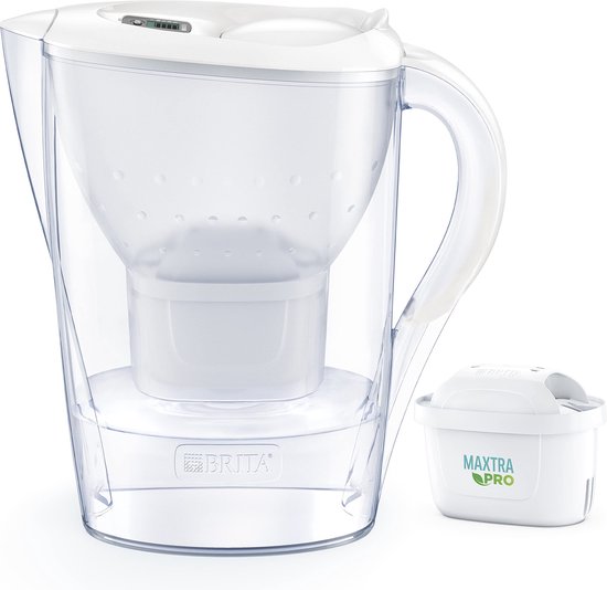 BRITA - Waterfilterkan - Marella Cool - 2,4L - Wit - incl. 1 MAXTRA PRO ALL-IN-1 filterpatroon