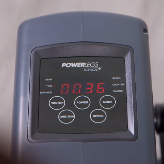Mediashop VibroLegs Elliptical - Mini hometrainer - gemotoriseerde elliptische trainer voor meer beweging tijdens het zitten - pedaaltrainer voor thuiskantoor en vrije tijd