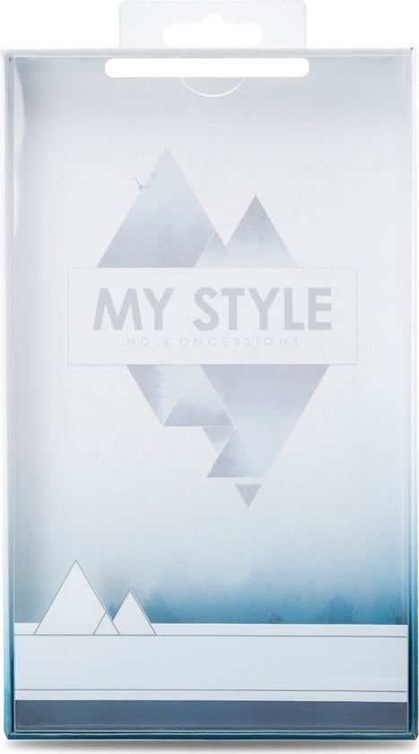 My Style Protective Flex Doorzichtig Telefoonhoesje geschikt voor Samsung Galaxy S10 Hoesje Flexibel TPU Backcover Shockproof - Transparant