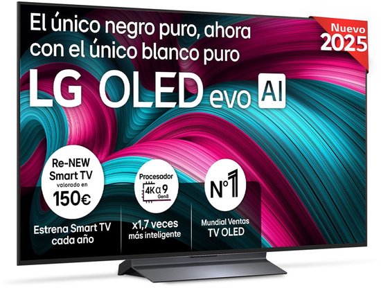 LG C5 OLED48C55LA - 48 inch - 4K OLED Evo - 2025 - Smart TV