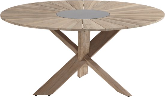 Hartman Provence Ronde Tuintafel 150 Cm - Natural Teak
