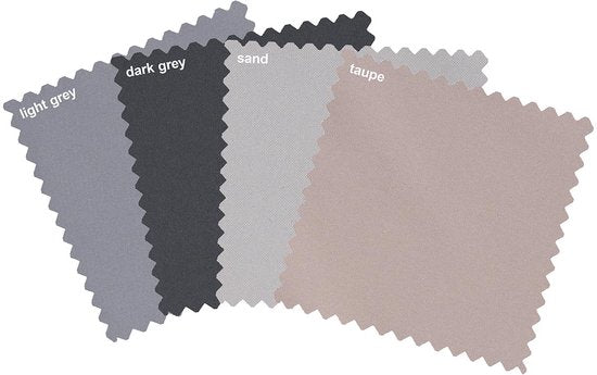 Garden Impressions - Parasol - Athene - Ø300 cm - Frame royal grey - Donkergrijs