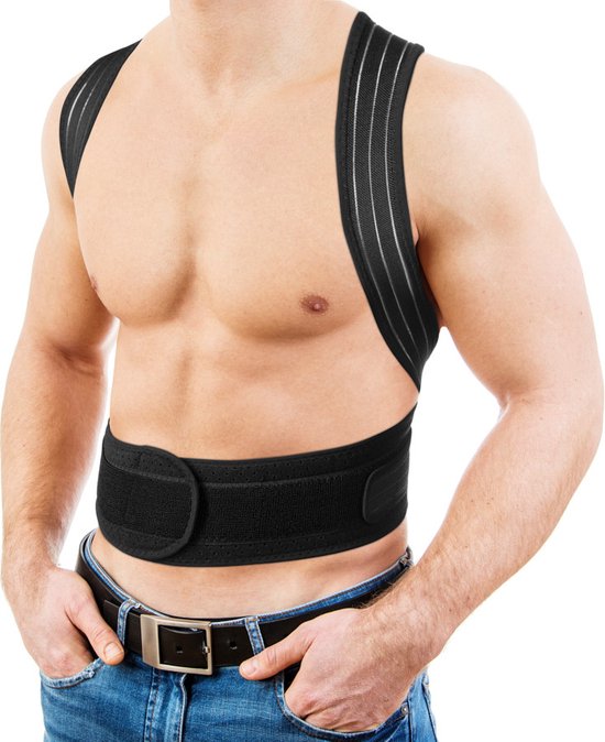 Mycare+ Rugband - Maat XL - Postuur Corrector - Tegen Rugklachten - Wasbaar - Mannen en Vrouwen