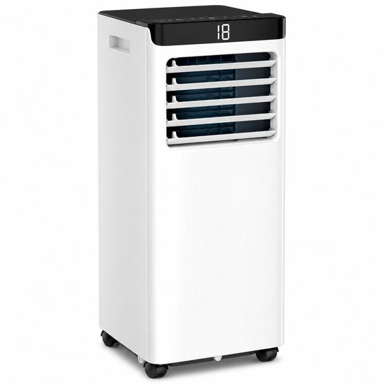 Erikssøn Mobiele Airco - 10.000 BTU - Incl. Raamafdichtingskit - Tot 30m² - 4-in-1 - Airconditioning - Ventilator - Ontvochtiger - Wit