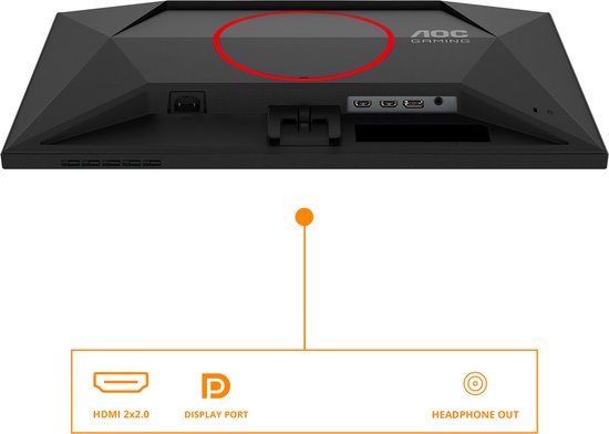 AOC G4 25G4SRE - Full HD IPS Gaming Monitor - 25 inch - 310hz