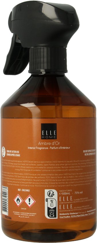 Elle Home - Ambre d'Or - Interieurspray 500 ml