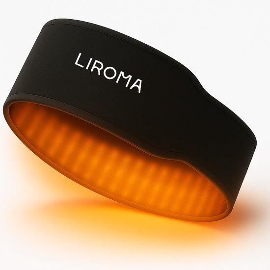 LIROMA® Draagbare Infrarood Rugband - Onderrug, Schouders, Benen - Infraroodtherapie - Ver-Infrarood - Infraroodlamp - Afslankband - Fitness belt - Warmteband - Rood licht therapie - Red Light therapy