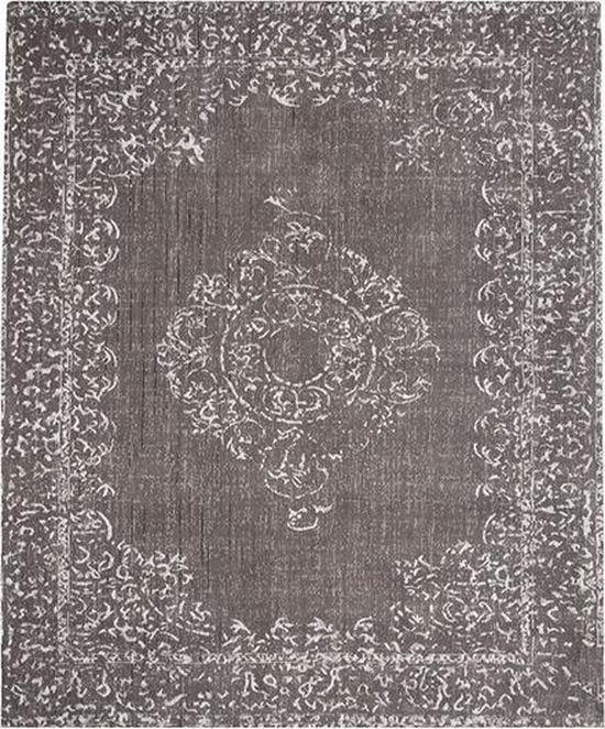 LABEL51 Vintage Vloerkleden - Grijs - Katoen - 140x160 cm