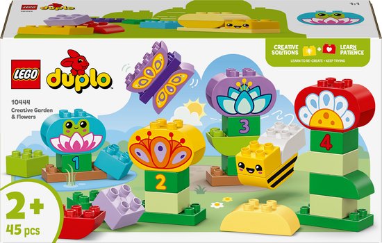 LEGO DUPLO Stad Creatieve bloementuin Educatief Montessori Speelgoed voor Peuters 10444