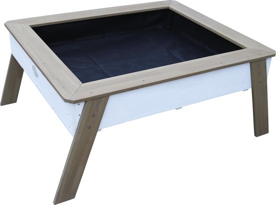 AXI Linda Zand & Kweektafel Bruin/wit - Inclusief gronddoek