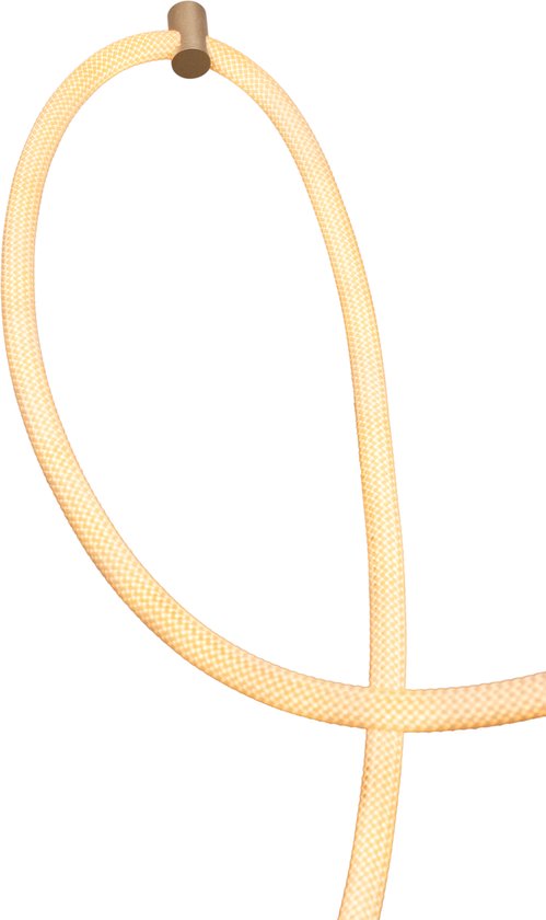 Lucide JANDERIN - Plafonnière (Plafondlamp) - LED Dimbaar - CCT - 1x36W 2200K/3300K - Champagne kleur - Vibes