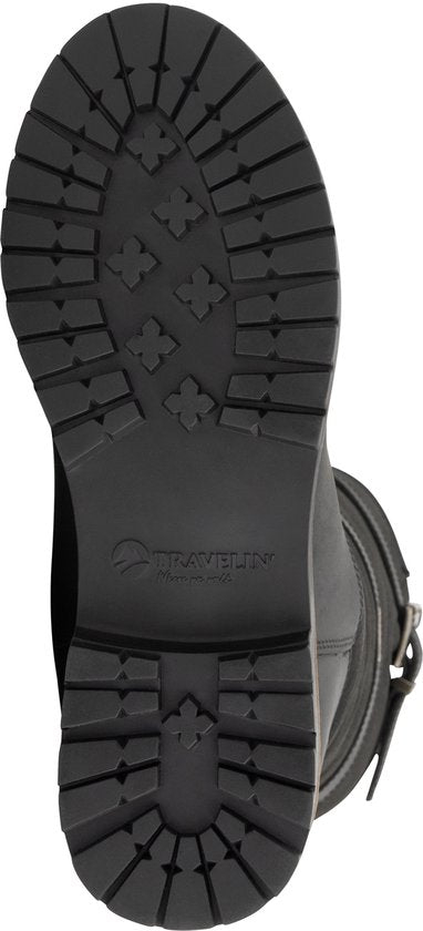 Travelin' Gronvik Heren - Outdoorlaarzen - Wol gevoerd - Zwart