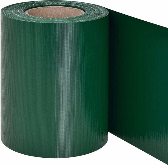 PVC Privacystrips - 3 stuks - 35 meter - Groen - Incl. Bevestigingsklemmen