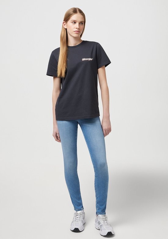 WRANGLER HIGH SKINNY BLUE LOVE SKINNY JEANS-DAMES