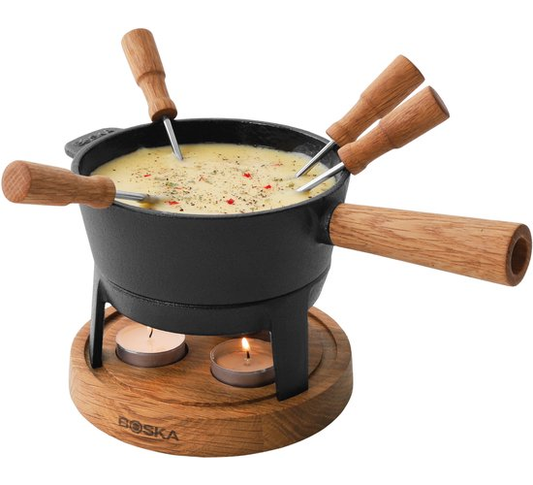 Boska Fondueset Pro S - Kaas fondue - voor 350 gram Kaas - 700 ml