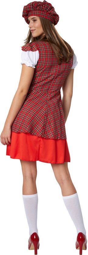 dressforfun - Jeugdige Schotse S - verkleedkleding kostuum halloween verkleden feestkleding carnavalskleding carnaval feestkledij partykleding - 302070