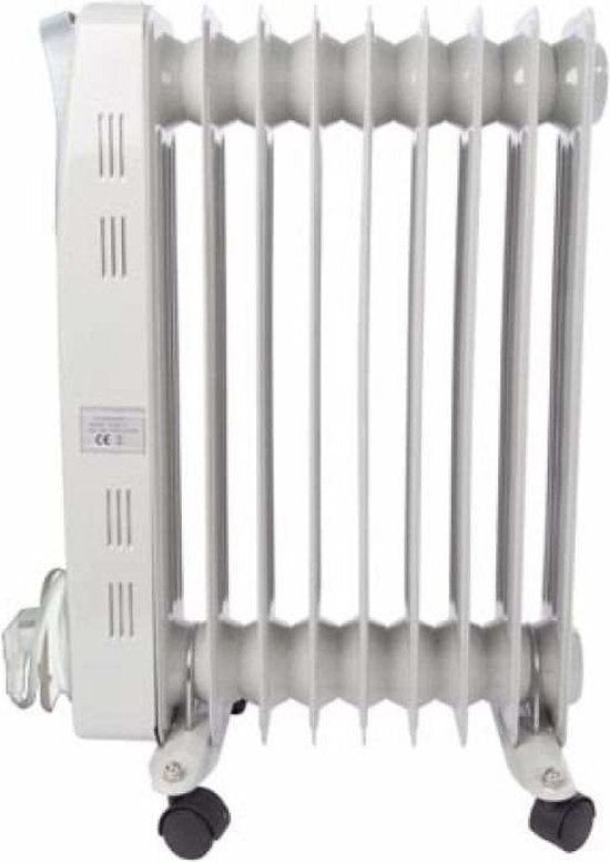 Perel Olieradiator, 9 ribben, drie warmtestanden, 2000 W