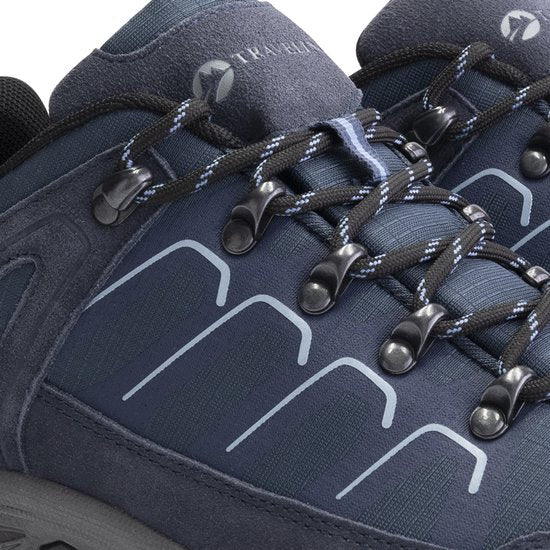 Travelin' Lokken Heren - Lage wandelschoenen - Waterdicht - Blauw - maat 41