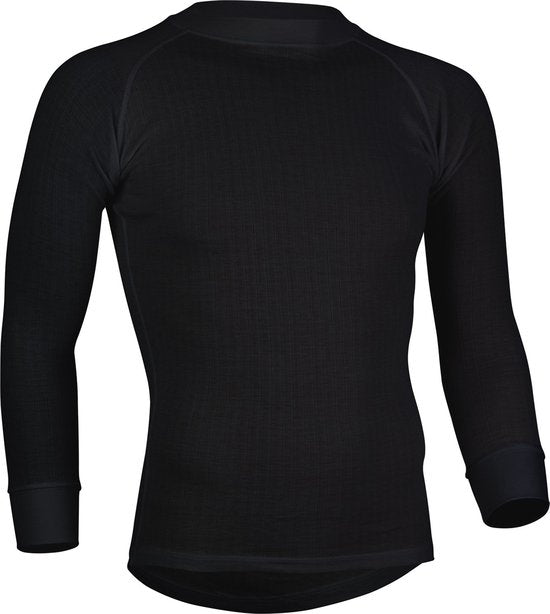 Avento Thermoshirt Lange Mouw - Heren - 2-Pack - Zwart - Maat L