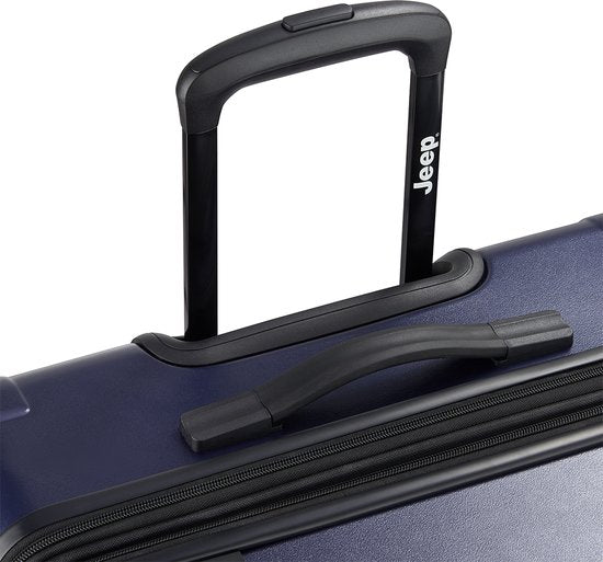 Delsey JH004C 76 cm Vergrootbare Reiskoffer - Blauw