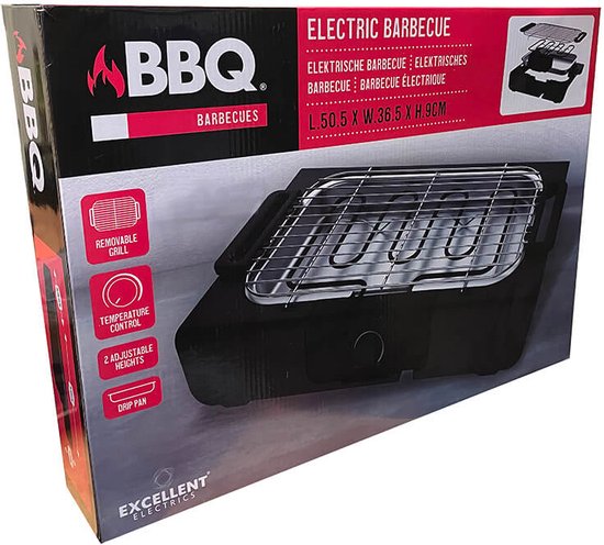 Elektrische Tafel Barbecue - Grillplaat 42 X 24