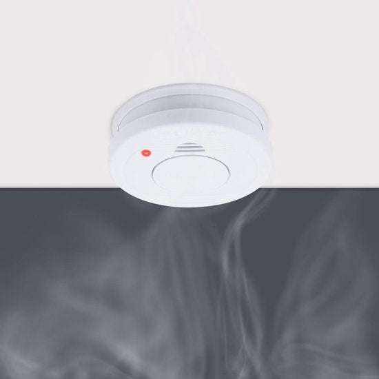 Smartwares FSM-11510 - Rookmelder 85dB - 5 Jaar batterij, 10 jaar sensor - TUV Gecertificeerd - Brandmelder