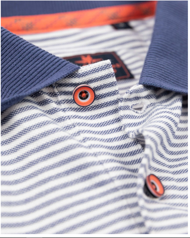 New Zealand Auckland Stretch Poloshirt - Stretchstof - Dusk Navy - Maat 3XL
