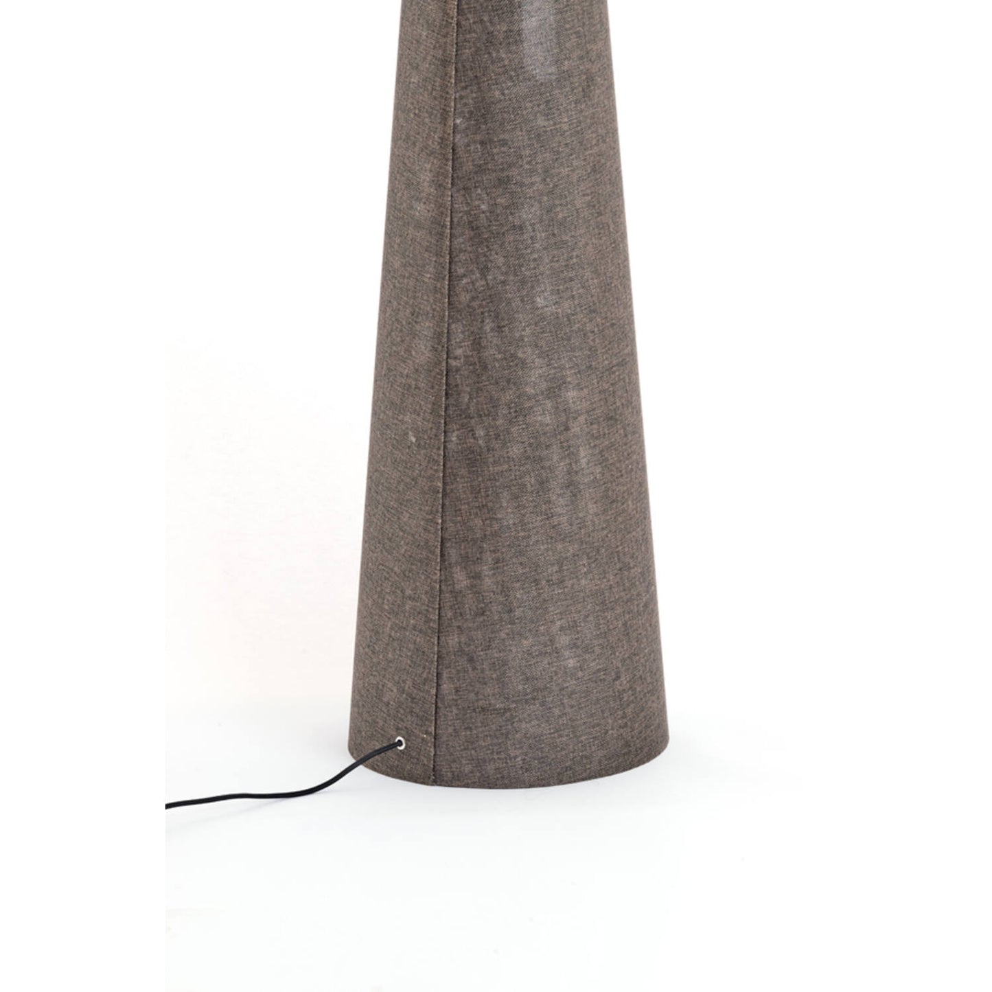 Micky Vloerlamp - Linnen - Ø38x180cm - Bruin