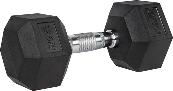 VirtuFit Hexa Dumbbell Pro - 22,5 kg - Hexagon Dumbbell - Krachttraining - Per Stuk