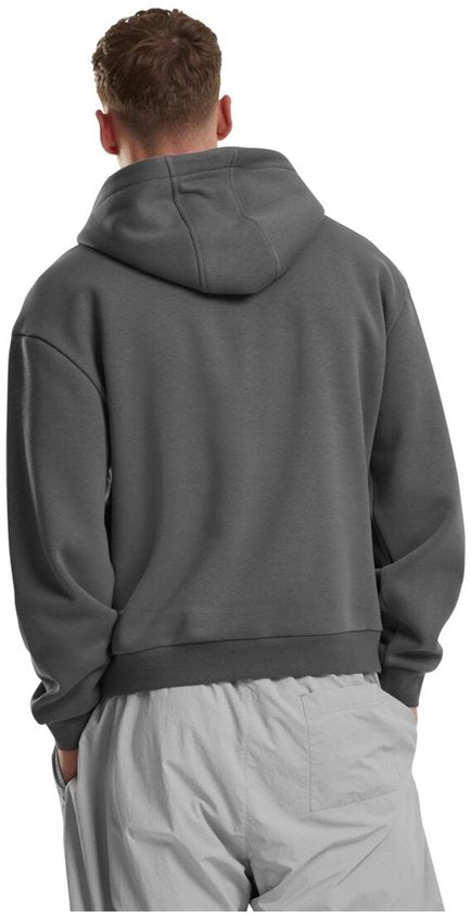 Urban Classics - Fluffy Hoodie/trui - S - Grijs