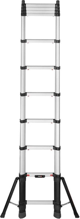 Telesteps Prime-X-Line Telescoopladder Met Inklapbare Stabilisatoren - 3.50 meter